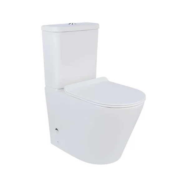 EGO - COMMODE WHITE & SEATCOVER M7511