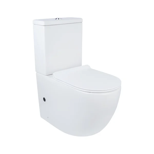 EGO - COMMODE WHITE & SEATCOVER M7512
